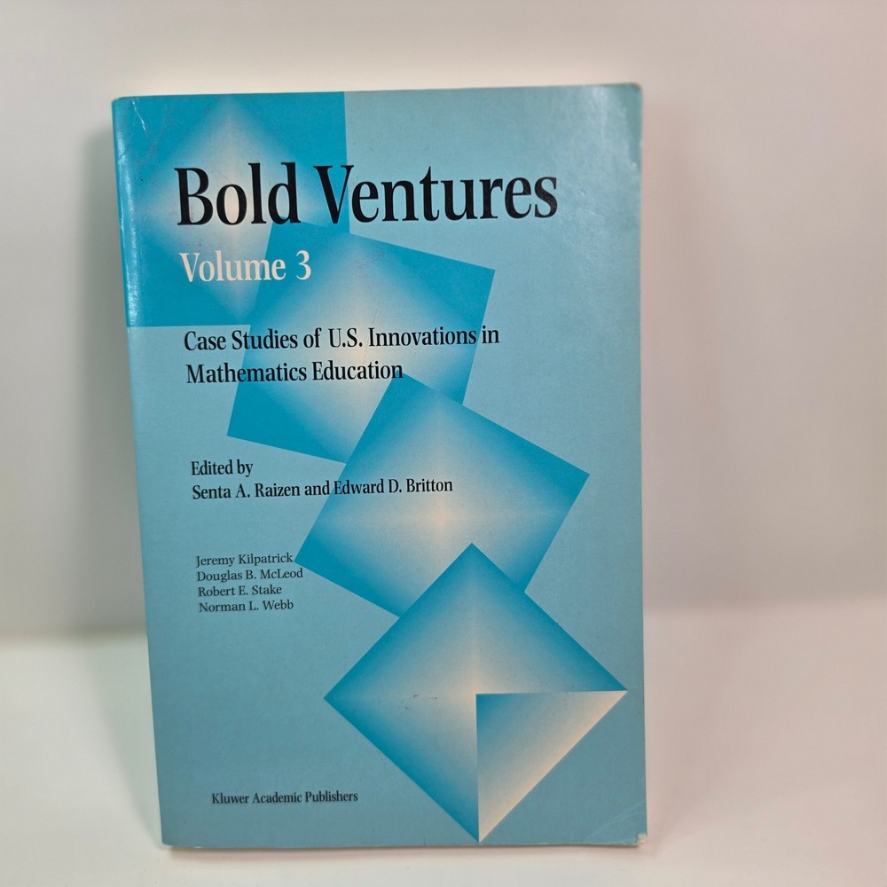 Bold Ventures Vol 3 Case Studies Innovations Mathematics Education Raizen 1996